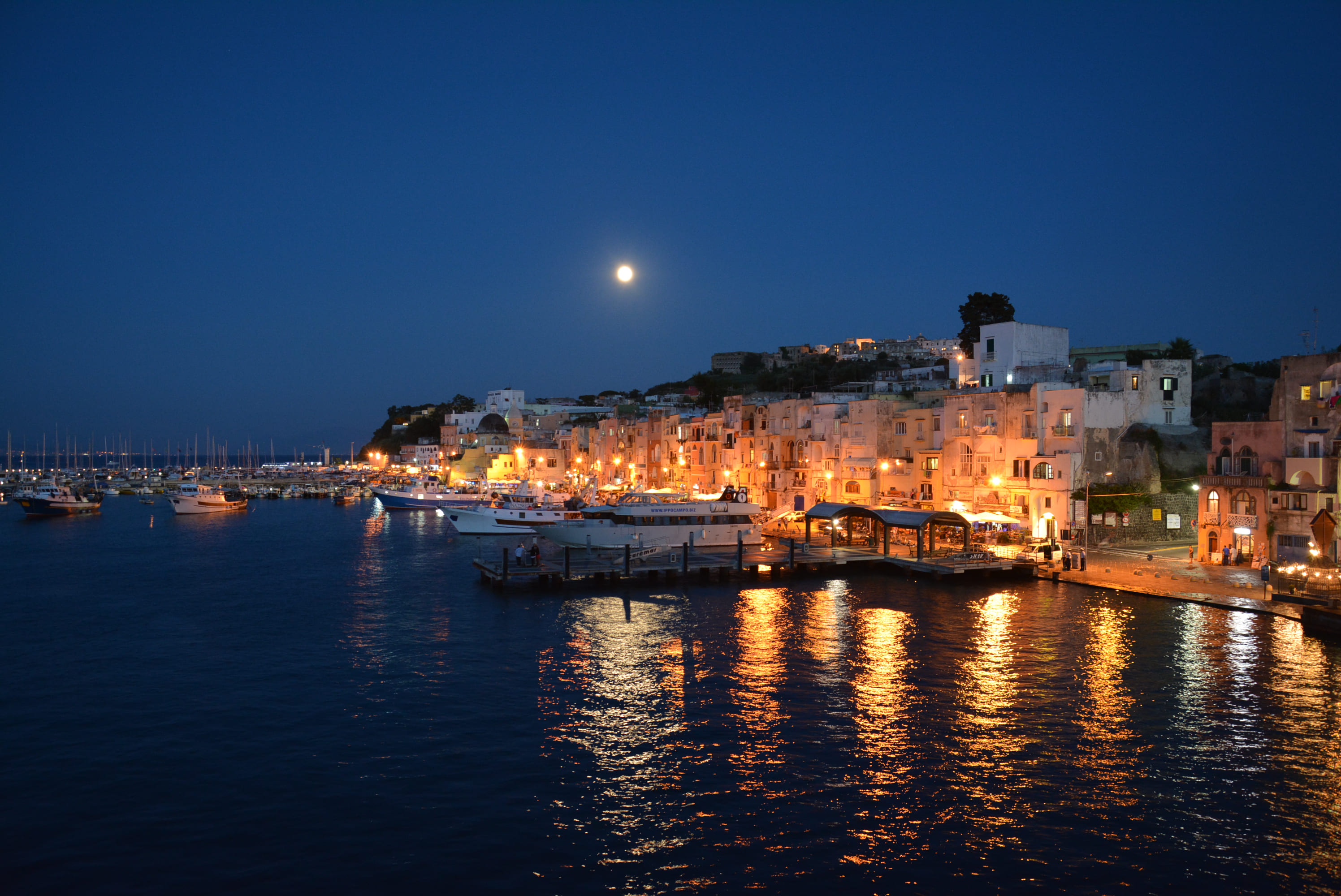 Procida by night